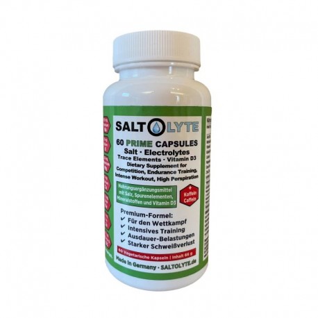 SALTOLYTE 60 Capsules - Sels et Electrolytes Cafeine