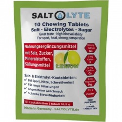 Pack de 3 sachets de 10 pastilles Sels minéraux Saltolyte