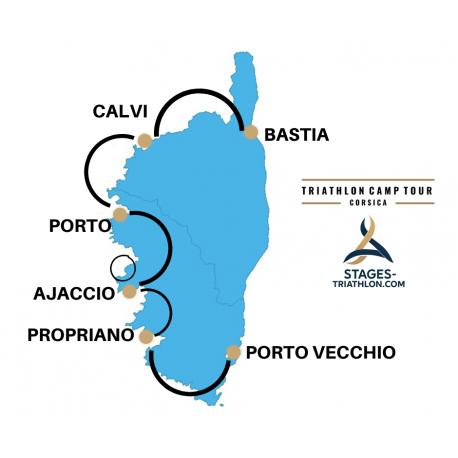 RESERVATION TRAINING CAMP TOUR CORSICA