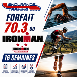 Forfait 70.3 ou Ironman 16 semaines