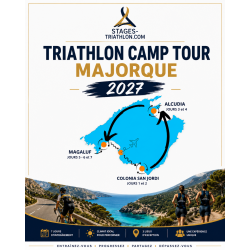 RESERVATION TRIATHLON CAMP TOUR MAJORQUE 2027