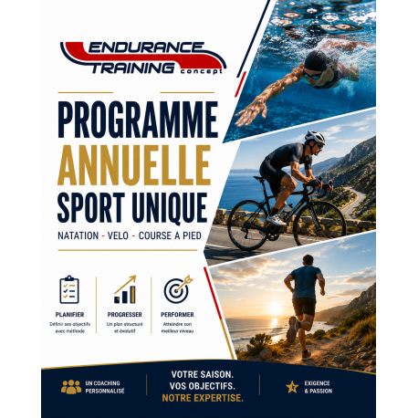 PROGRAMME  NATATION - RUNNING - CYCLISME ANNUEL ETC