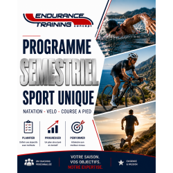 PROGRAMME NATATION - RUNNING - CYCLISME SEMESTRIEL ETC