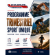 PROGRAMME NATATION CYCLISME RUNNING TRIMESTRIEL ETC